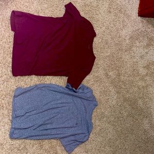 2 American eagle tees